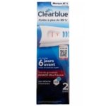 2 Tests de grossesse Clearblue avancé ultra précoce