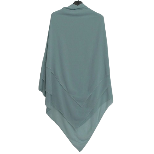 Khimar en mousseline 3 voiles