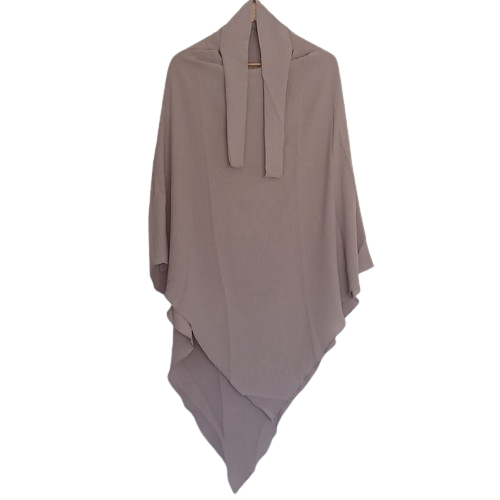 Khimar en tissu jazz