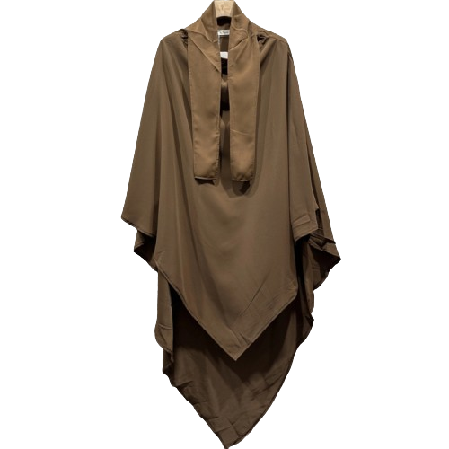 Khimar pointu en soie de Médine